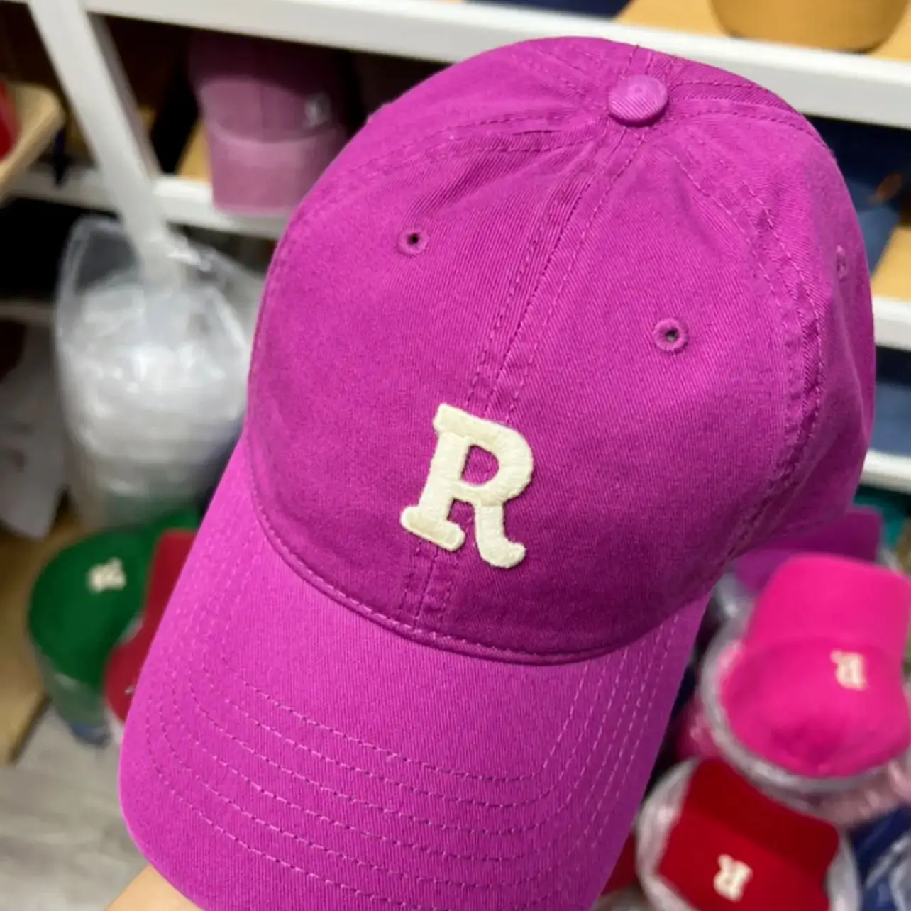 Women R Cap Purple Gold Embroidery Hoodie Set - Image 22