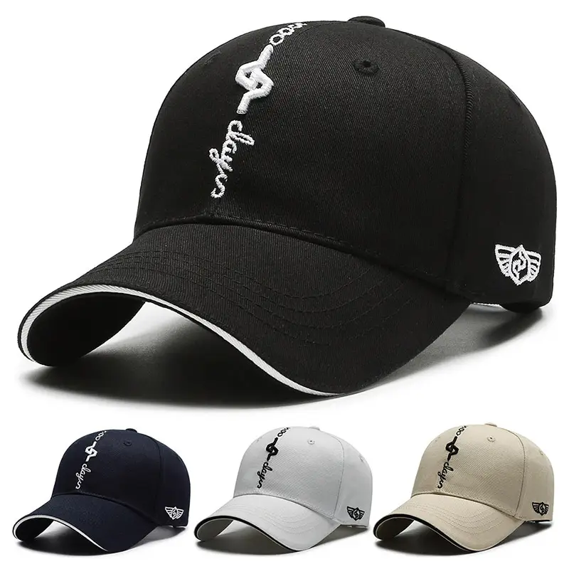 Black Seiko Embroidered Baseball Cap for Men Women - Image 5