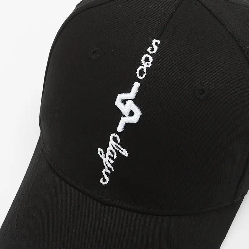 Black Seiko Embroidered Baseball Cap for Men Women - Image 6