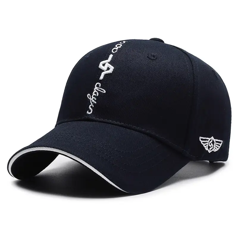 Black Seiko Embroidered Baseball Cap for Men Women - Image 3