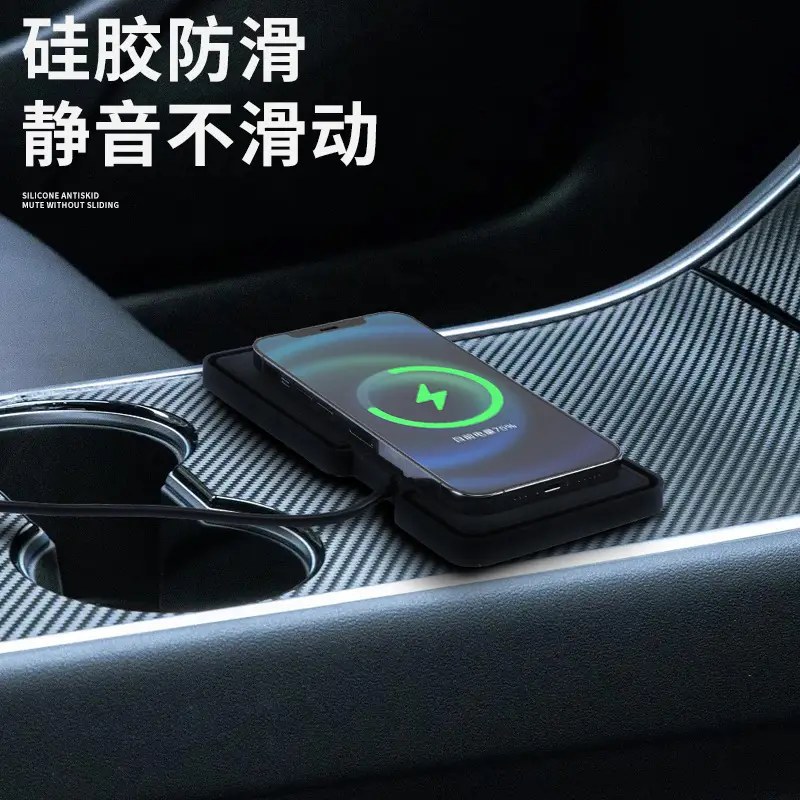 15W Car Wireless Charger for Huawei Samsung 13/12 - Image 4