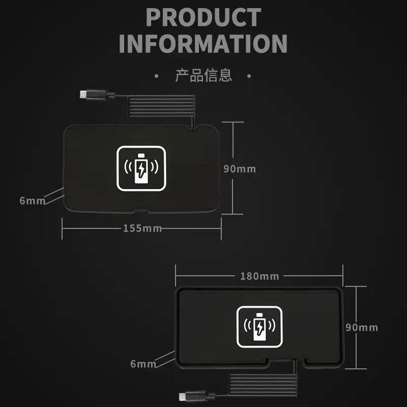 15W Car Wireless Charger for Huawei Samsung 13/12 - Image 6