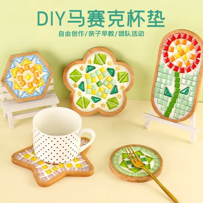 Mosaic Coaster for Kids Thanksgiving Gift DIY Activity - Image 23