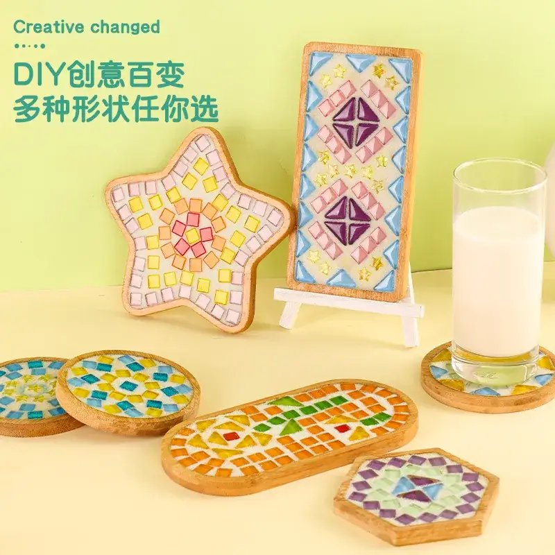 Mosaic Coaster for Kids Thanksgiving Gift DIY Activity - Image 25