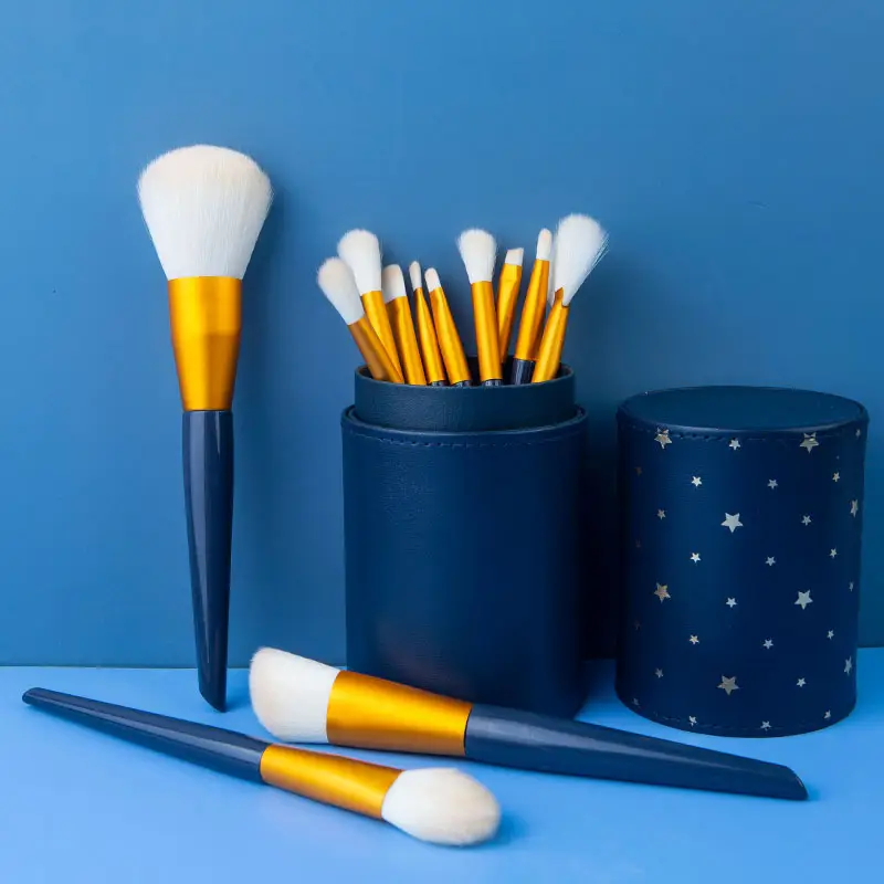 Jupiter Grape 12 Makeup Brush Set Full Set Cangzhou Powder Brush Eye Shadow Brush - Image 6