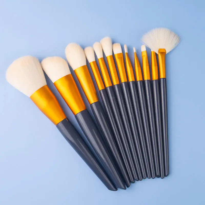 Jupiter Grape 12 Makeup Brush Set Full Set Cangzhou Powder Brush Eye Shadow Brush - Image 7
