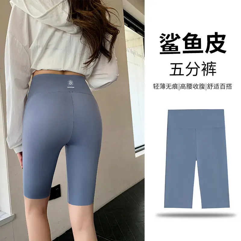 Women High-Waisted Leggings 5-Piece Green - Image 6