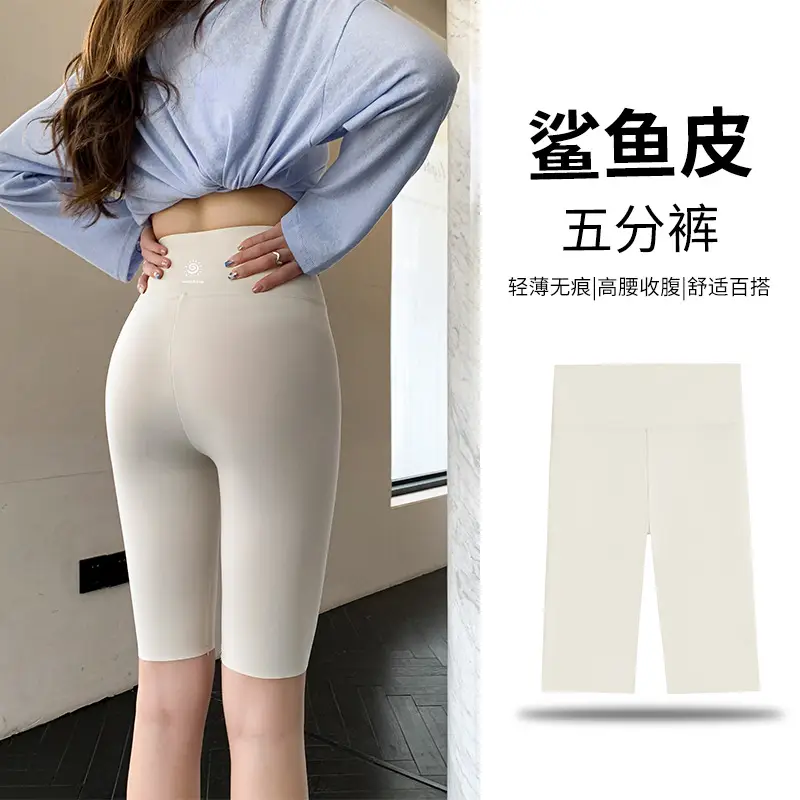 Women High-Waisted Leggings 5-Piece Green - Image 7