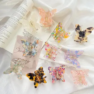 Retro Hollow Hair Clips Large Square Acetate Decor — feature 3