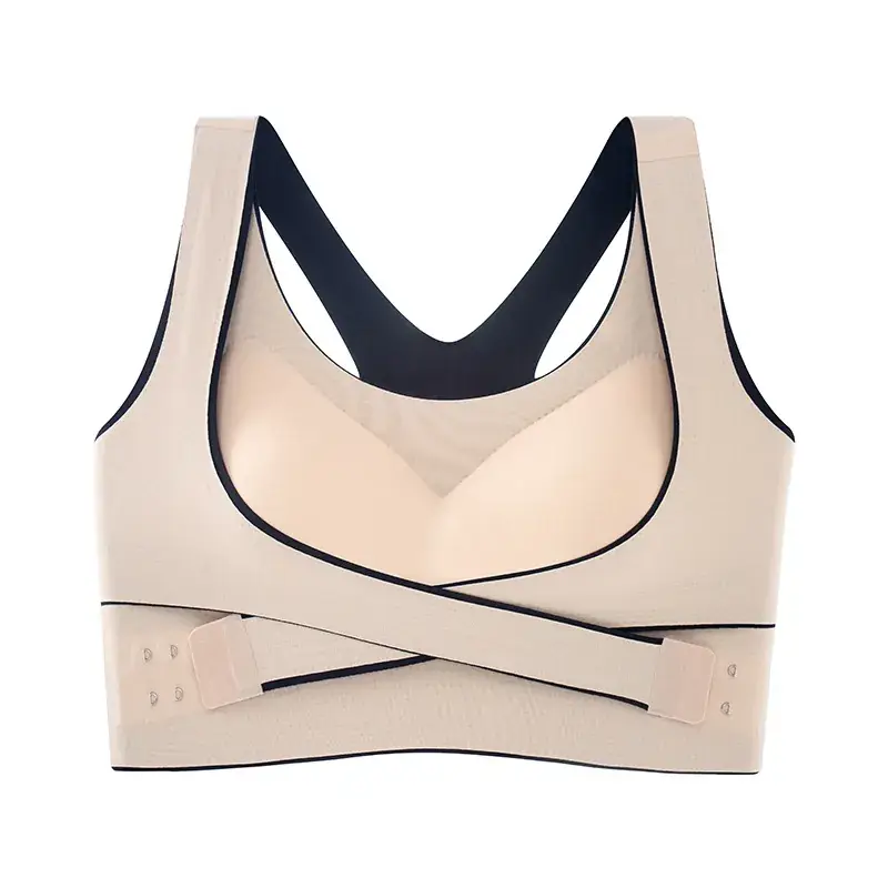 Adjustable Shockproof Backless Sports Bra for Women - Image 9