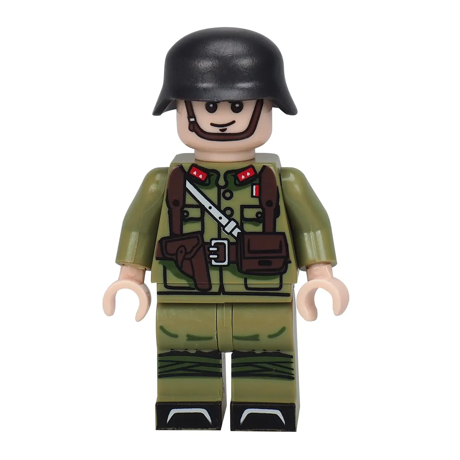 Lego World War II Eighth Route Army Military Minifig - Image 2