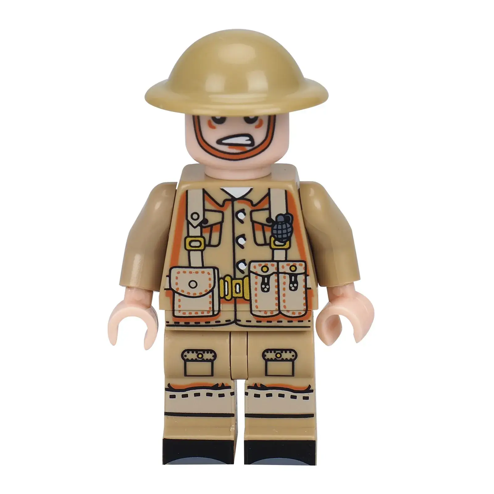 Lego World War II Eighth Route Army Military Minifig - Image 8