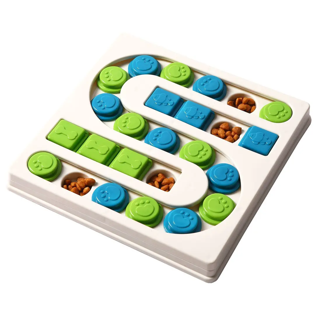 Dog Pet Educational Toy S-Shaped Square Snack Toy Exclusively for Cross-Border Sales