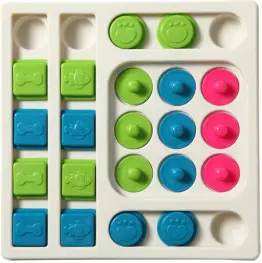 Dog Pet Educational Toy S-Shaped Square Snack Toy Exclusively for Cross-Border Sales