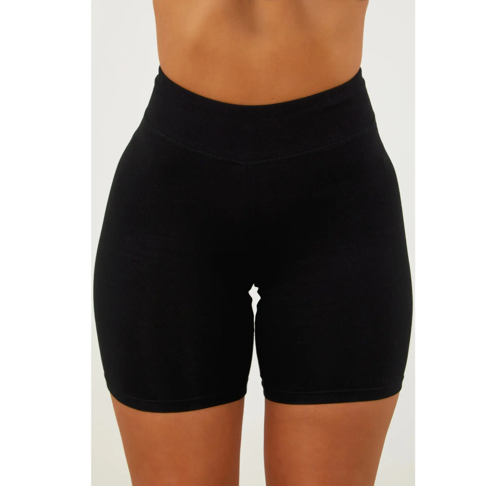 Blue Tight Sports Shorts for Women — feature 7