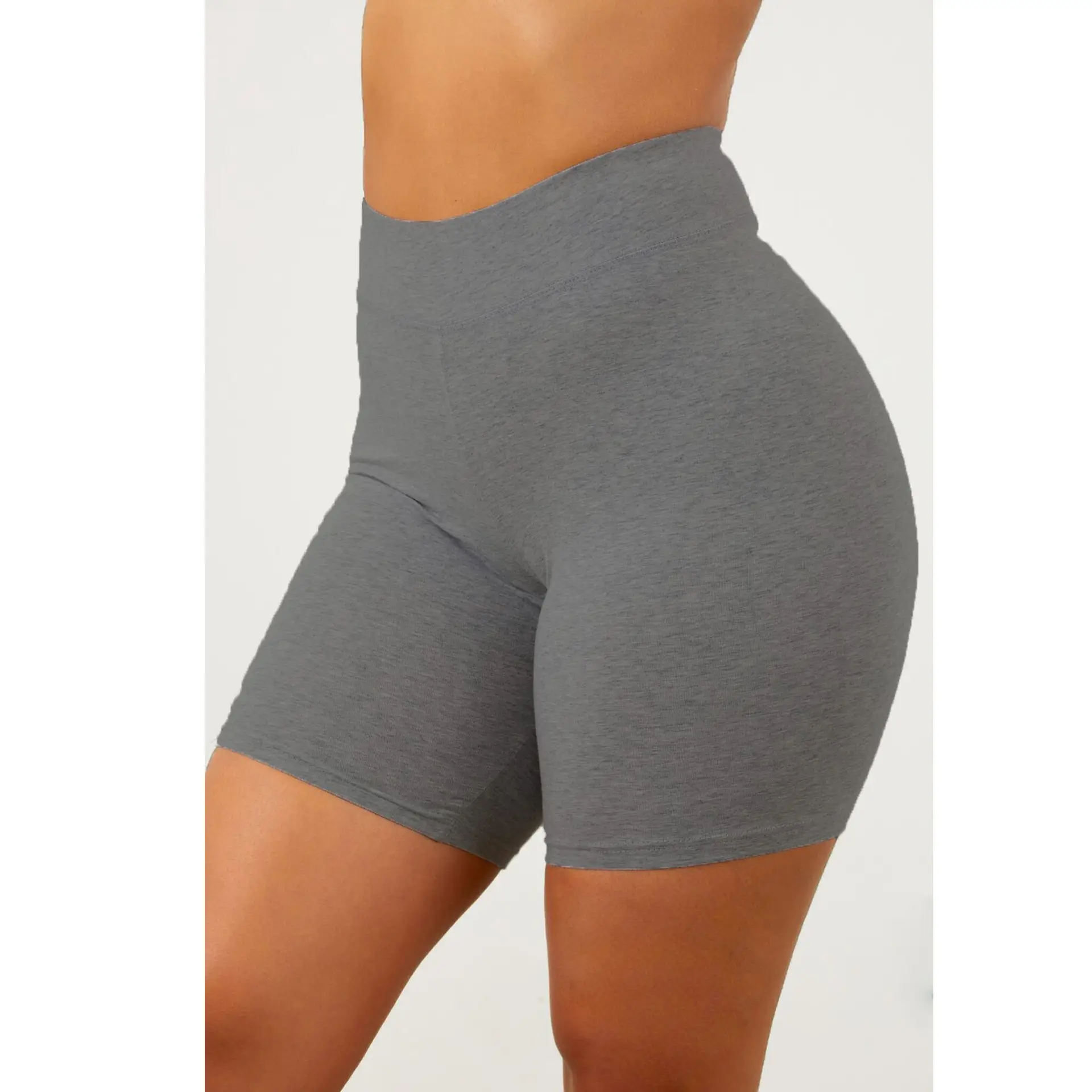 Blue Tight Sports Shorts for Women — feature 9