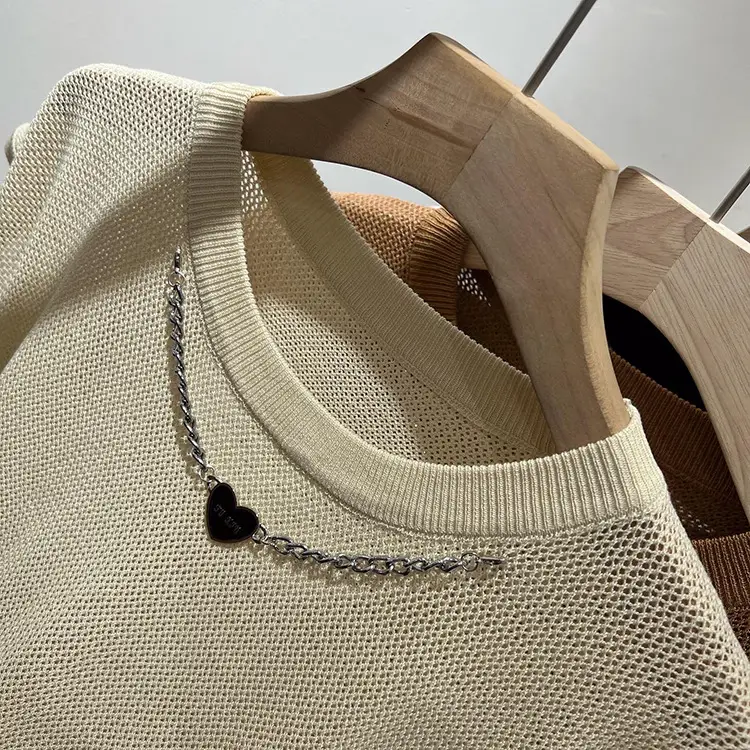 Women Ice Silk Sleeveless Knitted Top 2025 Summer — feature 14