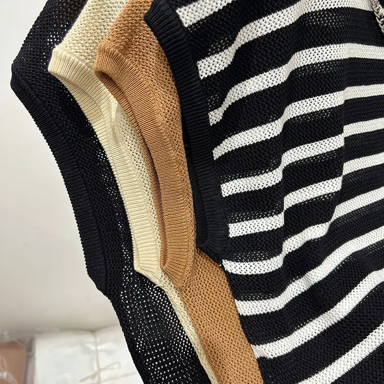 Women Ice Silk Sleeveless Knitted Top 2025 Summer — feature 7