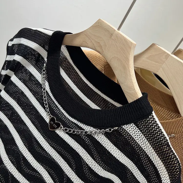 Women Ice Silk Sleeveless Knitted Top 2025 Summer — feature 9