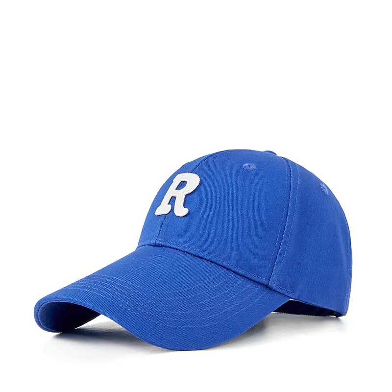 Red Baseball Cap with R Logo for Men Women - Image 10