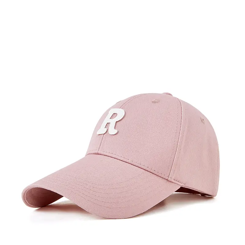 Red Baseball Cap with R Logo for Men Women - Image 13