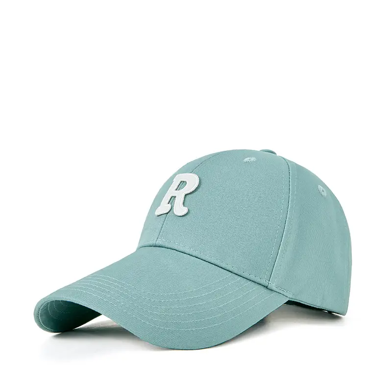 Red Baseball Cap with R Logo for Men Women - Image 16