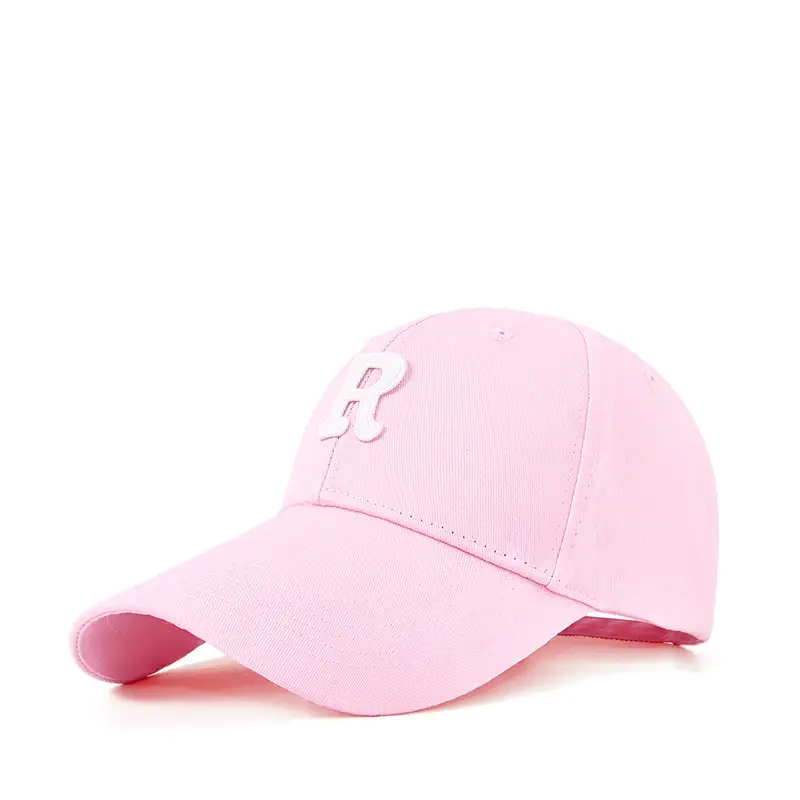 Red Baseball Cap with R Logo for Men Women - Image 5