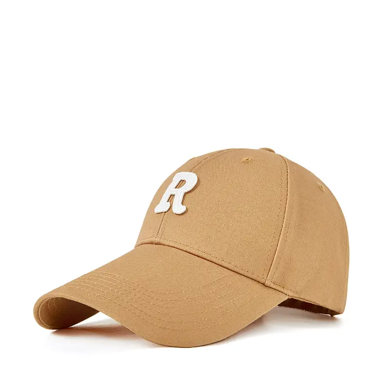 Red Baseball Cap with R Logo for Men Women - Image 6