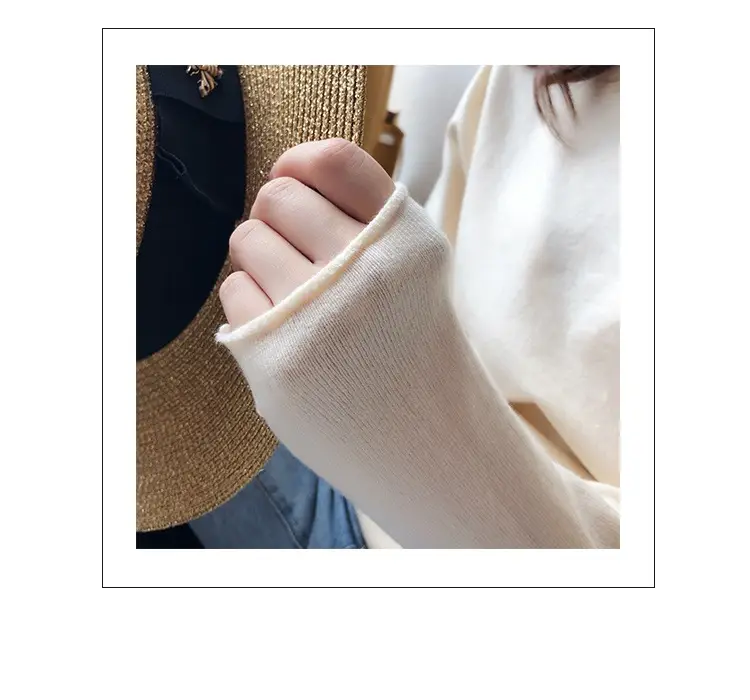 Women Green Knitted Round Neck Sweater Spring 2025 — feature 11