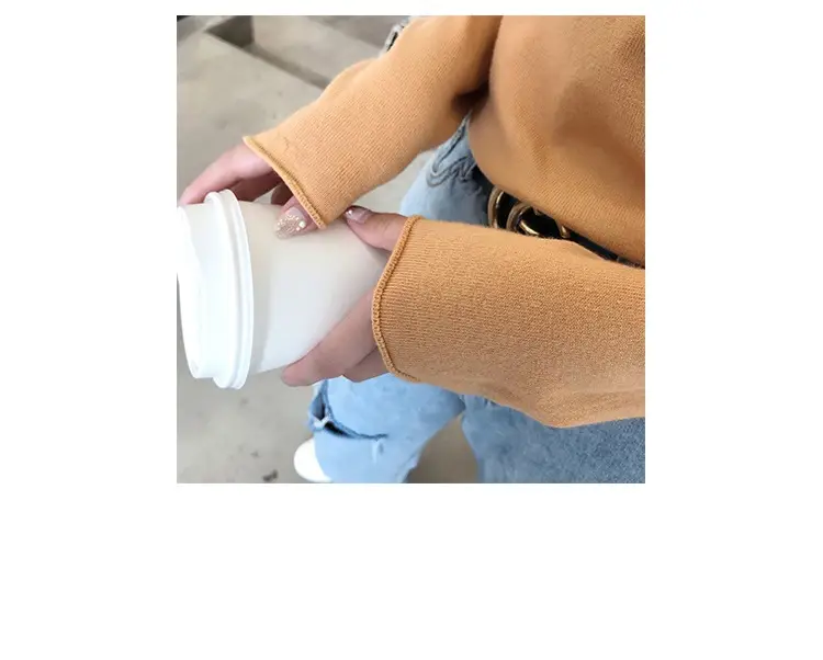 Women Green Knitted Round Neck Sweater Spring 2025 — feature 27