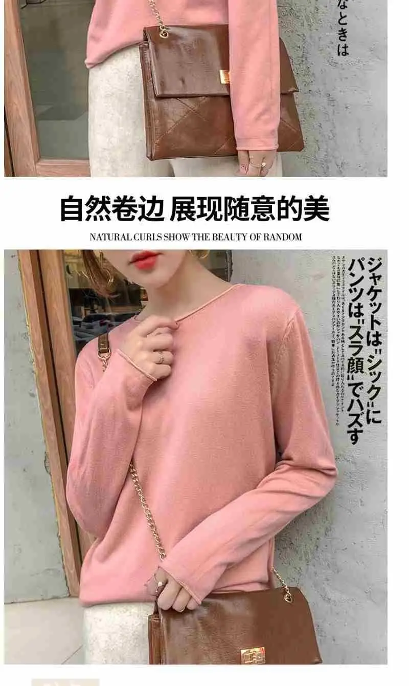 Women Green Knitted Round Neck Sweater Spring 2025 — feature 30