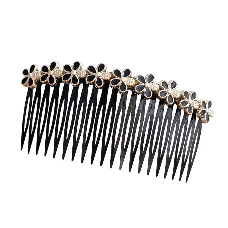 Broken Hairpin Comb Black Traceless Women's Hairpin - Image 13