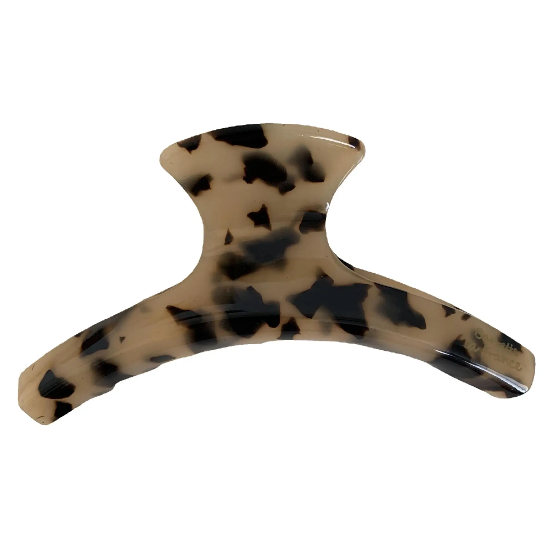 Korean Hairpin Shark Clip Acetic Acid Leopard Print Grab