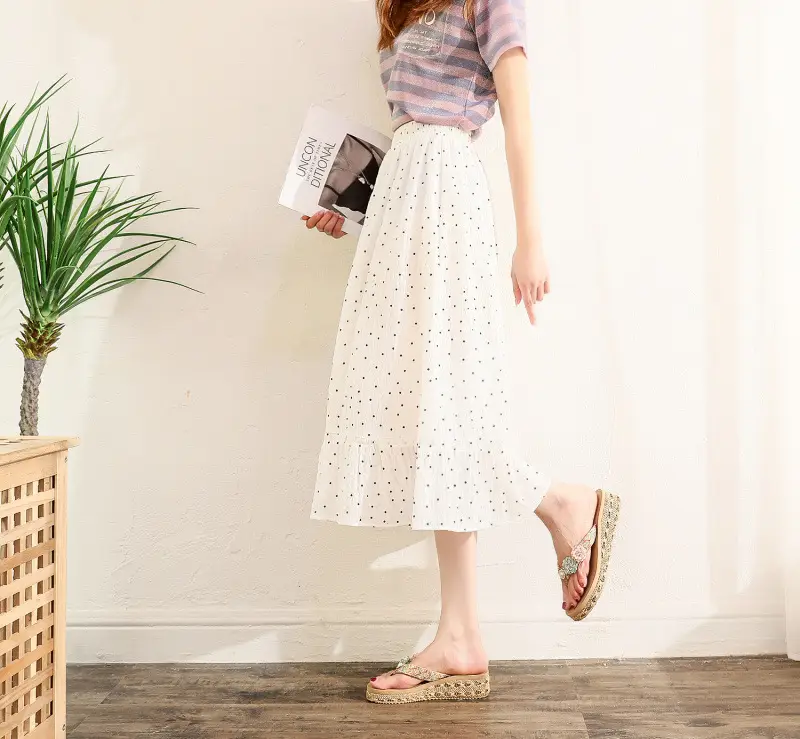 2022 Summer Women's Floral Wedge Slip-on Beach Slippers — feature 1