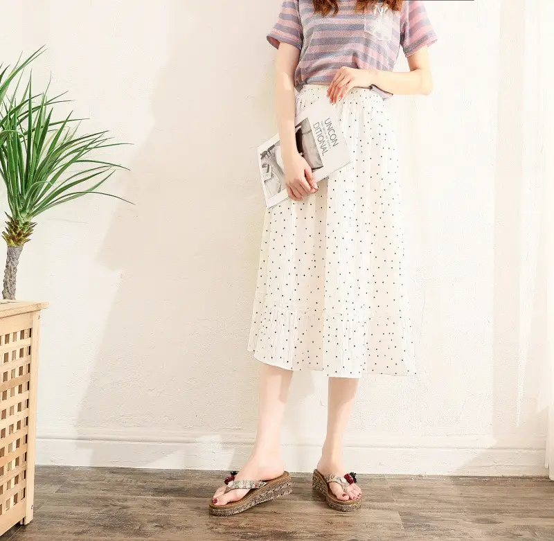 2022 Summer Women's Floral Wedge Slip-on Beach Slippers — feature 5