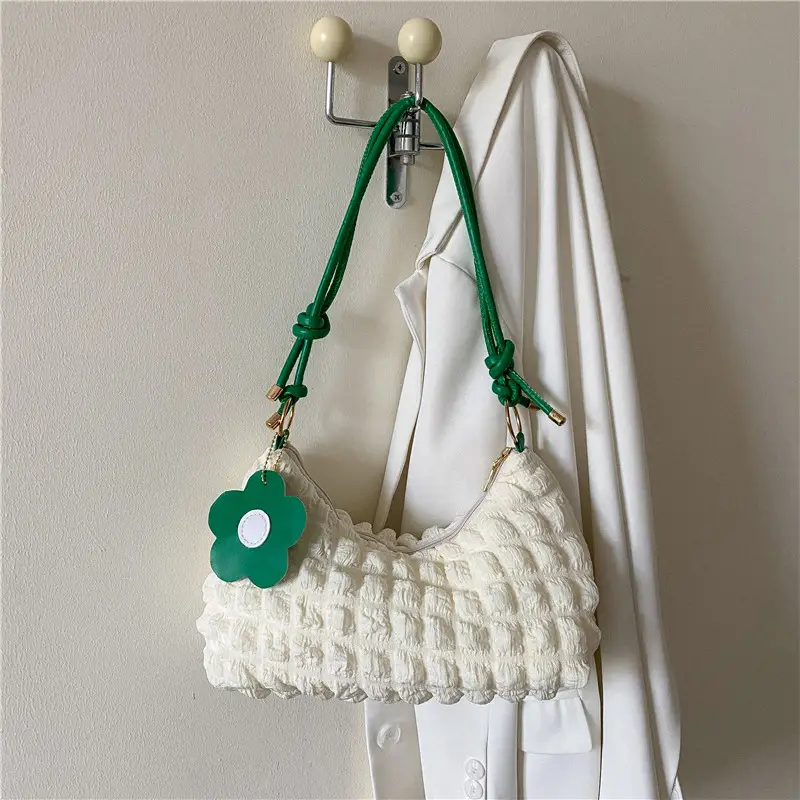 Women Pink Flower Shoulder Bag 2022 - Image 5