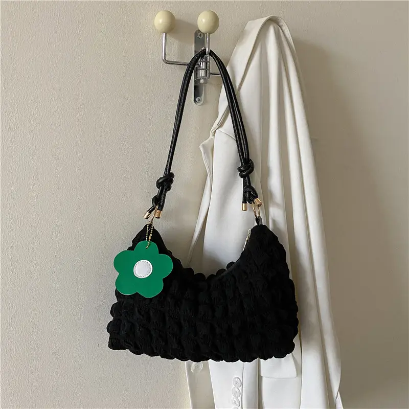 Women Pink Flower Shoulder Bag 2022 - Image 6
