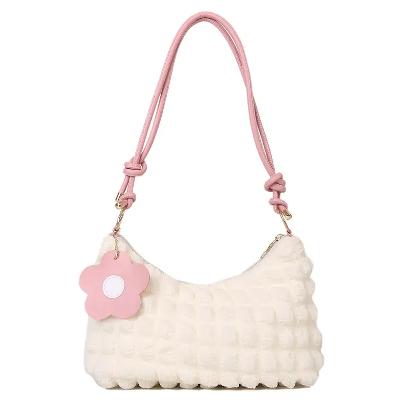 Women Pink Flower Shoulder Bag 2022 - Image 8
