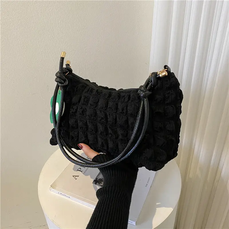 Women Pink Flower Shoulder Bag 2022 - Image 2