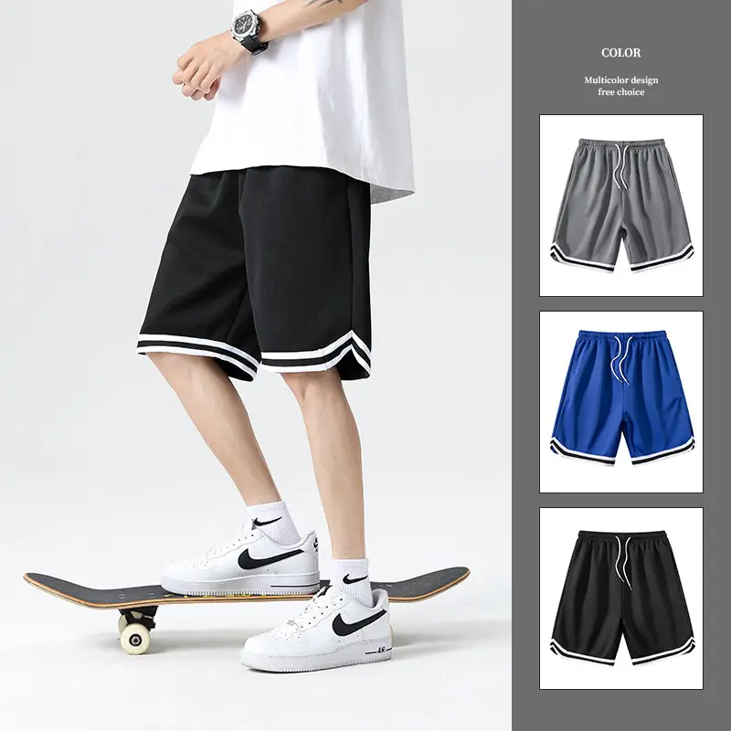 Men's Grey Casual Shorts Quick-Drying - Image 4
