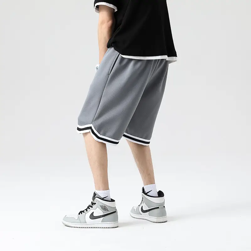 Men's Grey Casual Shorts Quick-Drying - Image 6