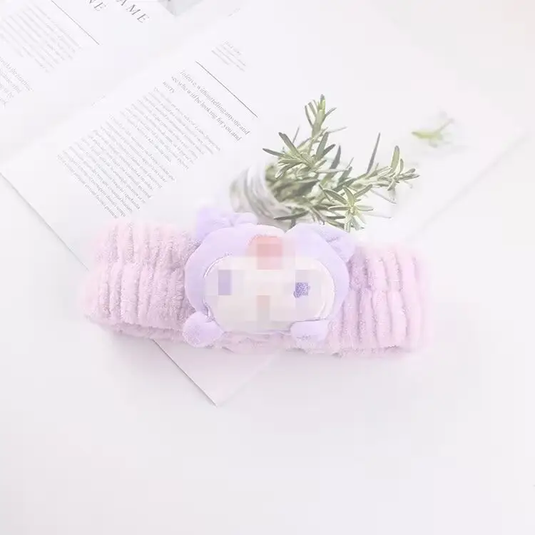 Cute Plush Headband with Bow for Girls — feature 11