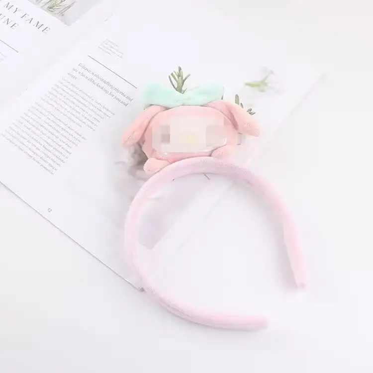 Cute Plush Headband with Bow for Girls — feature 14