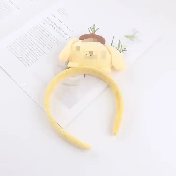 Cute Plush Headband with Bow for Girls - Image 14