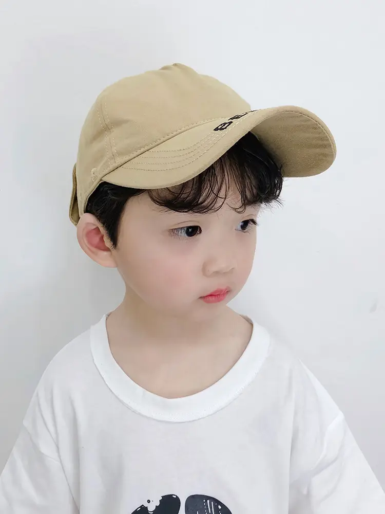 Believe Black Embroidered Baseball Cap for Girls - Image 9