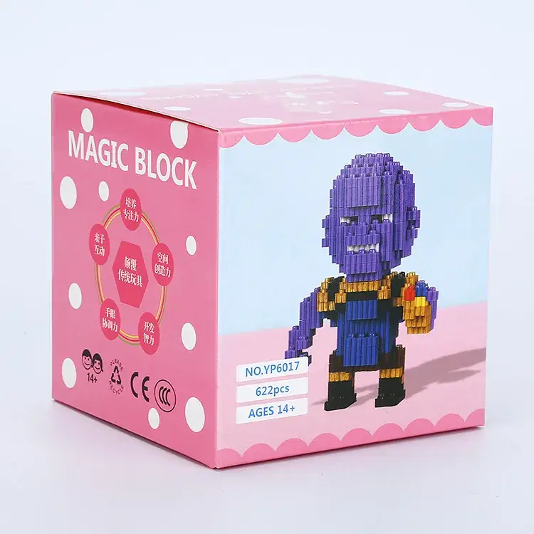 Three-dimensional building blocks for kids educational toy