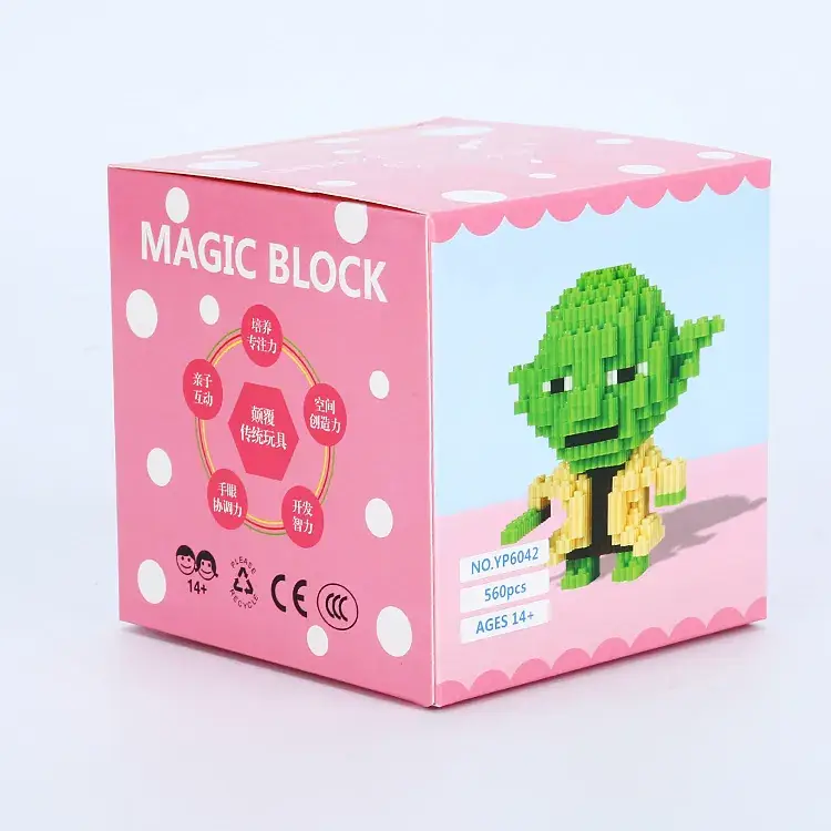 Three-dimensional building blocks for kids educational toy