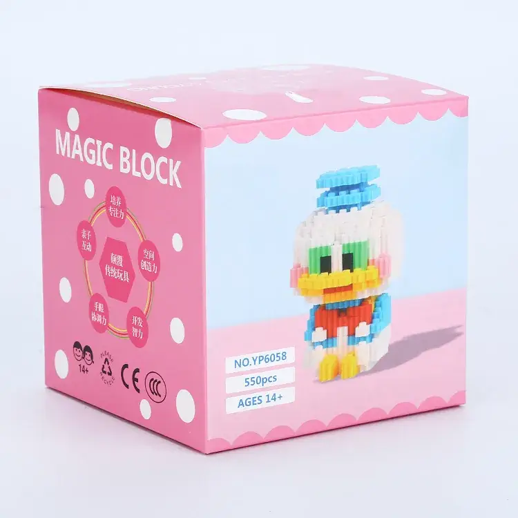 Three-dimensional building blocks for kids educational toy
