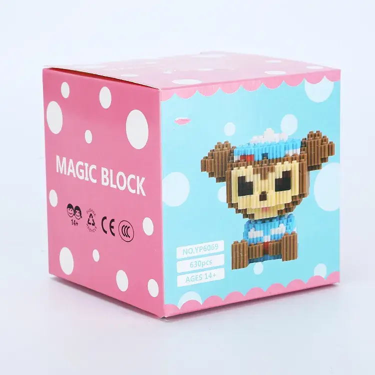 Three-dimensional building blocks for kids educational toy