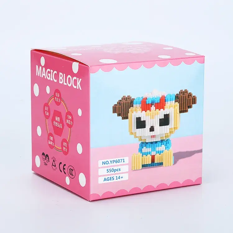 Three-dimensional building blocks for kids educational toy